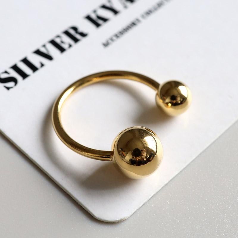複数買いで最大300円OFFクーポン／ボールリング 小ぶり ボールリング