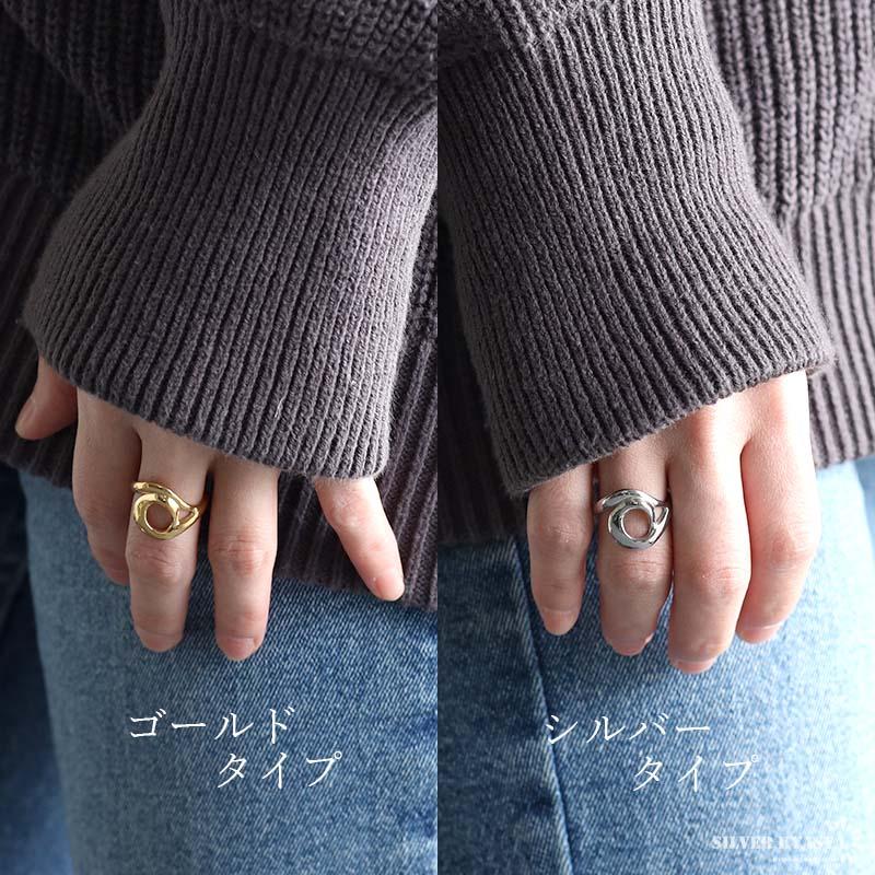 0のつく日リングの日！10％OFFクーポン／ステンレス 個性 ニュアンス