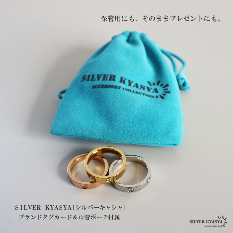 複数買いで最大30％OFFクーポン／ステンレス ストーンリング ハーフ