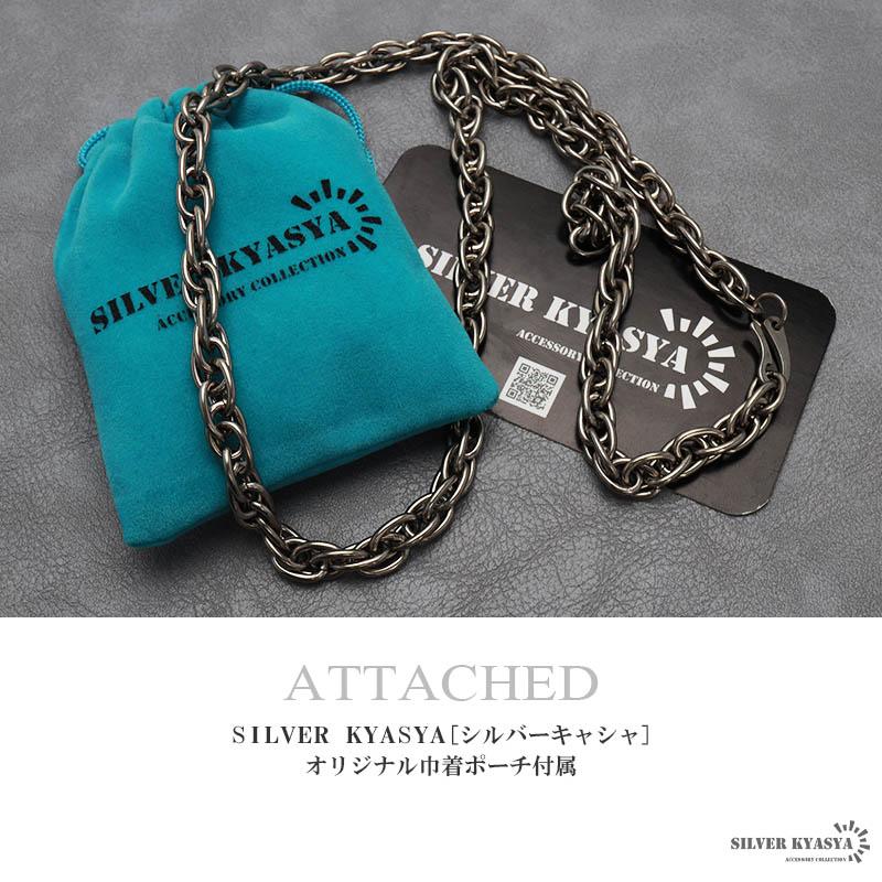 純チタン 重厚チェーンネックレス チタンチェーンネックレス シルバー 軽い 水場でも 付けっぱなし 金アレでも チタニウム 多重チェーン 爆買_8