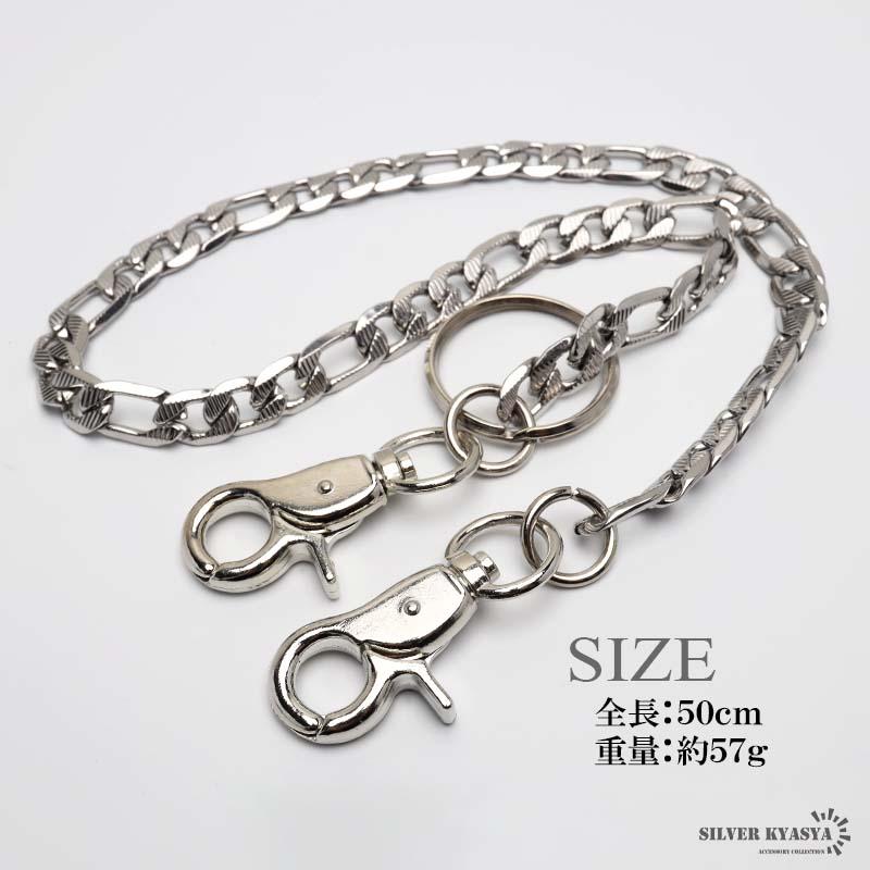 2個で10％OFF 3個で20％OFFクーポン／ステンレス フィガロ ウォレット