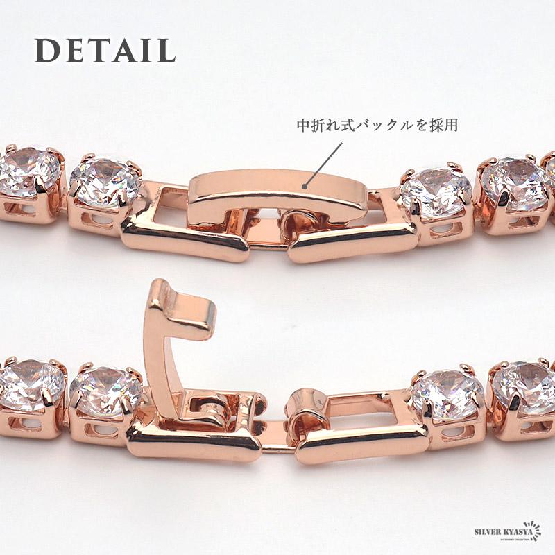 【箱付き】saint laurent テニスブレスレット　ストーン　シルバー　L テニスブレスレット(S) / PTB-049 – BLESS