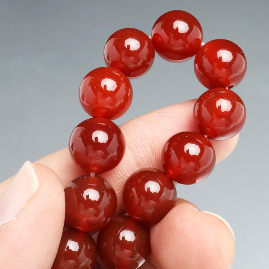 Sサイズ) 天然石ブレスレット パワーストーンブレスレット レッド