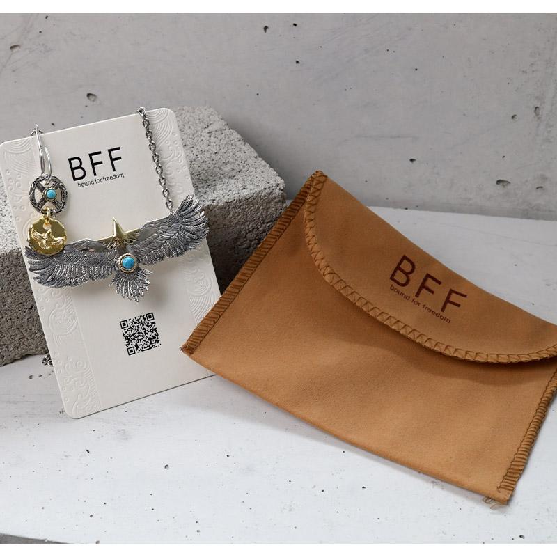 BFF ブランド イーグルネックレス 80mm シルバー925 ネックレス ネイティブ 金属アレルギー対応 専用BOX付属の画像