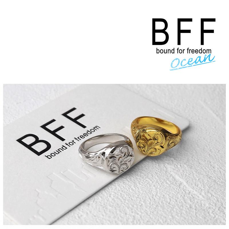 (11号) BFF ブランド 印台リング メンズ 丸型 指輪 シルバー925 シルバー 手彫り 金属アレルギー対応 専用BOX付属_7