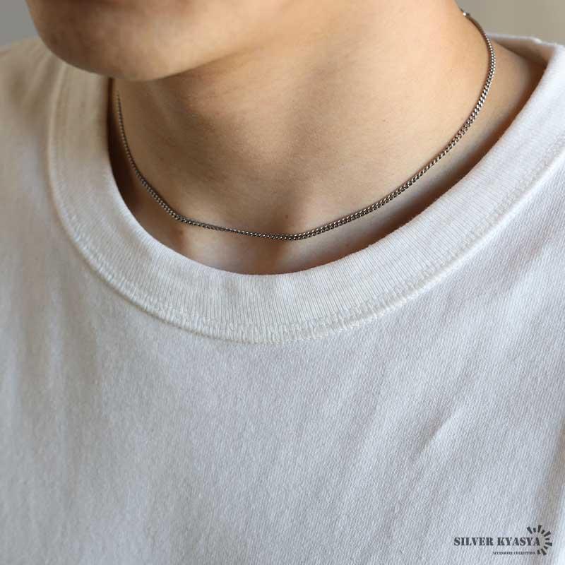 シルバー925 喜平チェーン ネックレス 幅2mm 40cm ネックレスチェーン