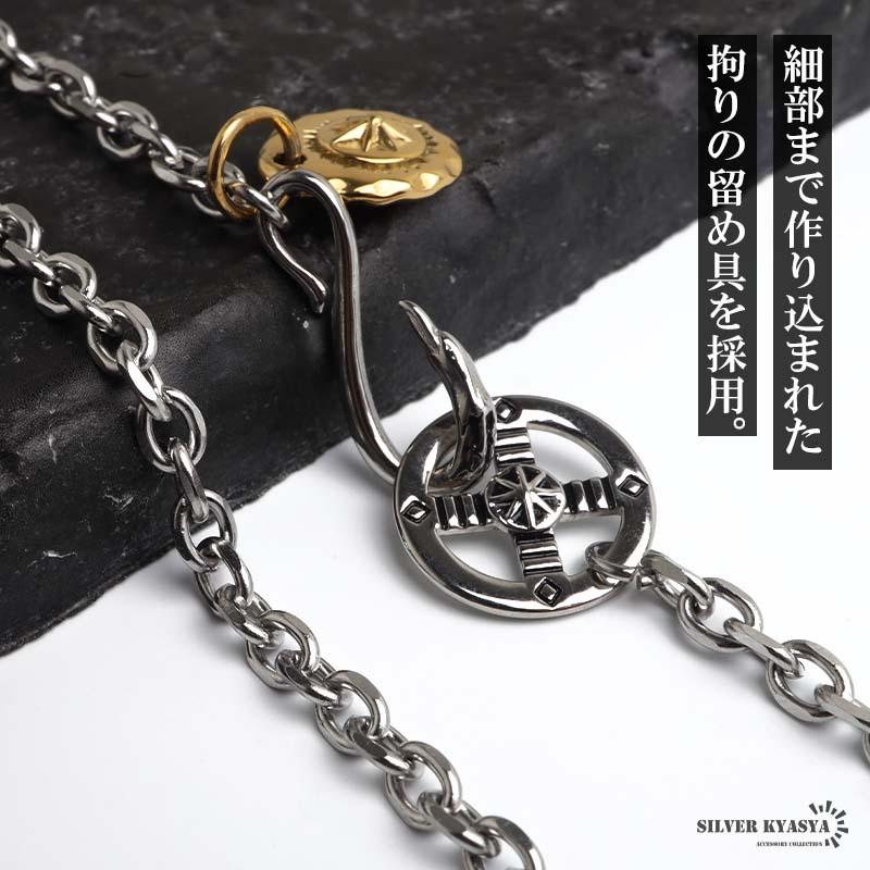 ステンレス フェザーネックレス インディアンジュエリー あずき