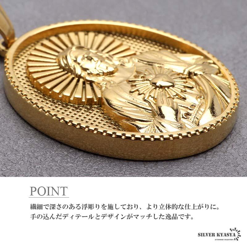 60cm) ステンレス HIPHOPネックレス ゴールド 6面カットダブル喜平