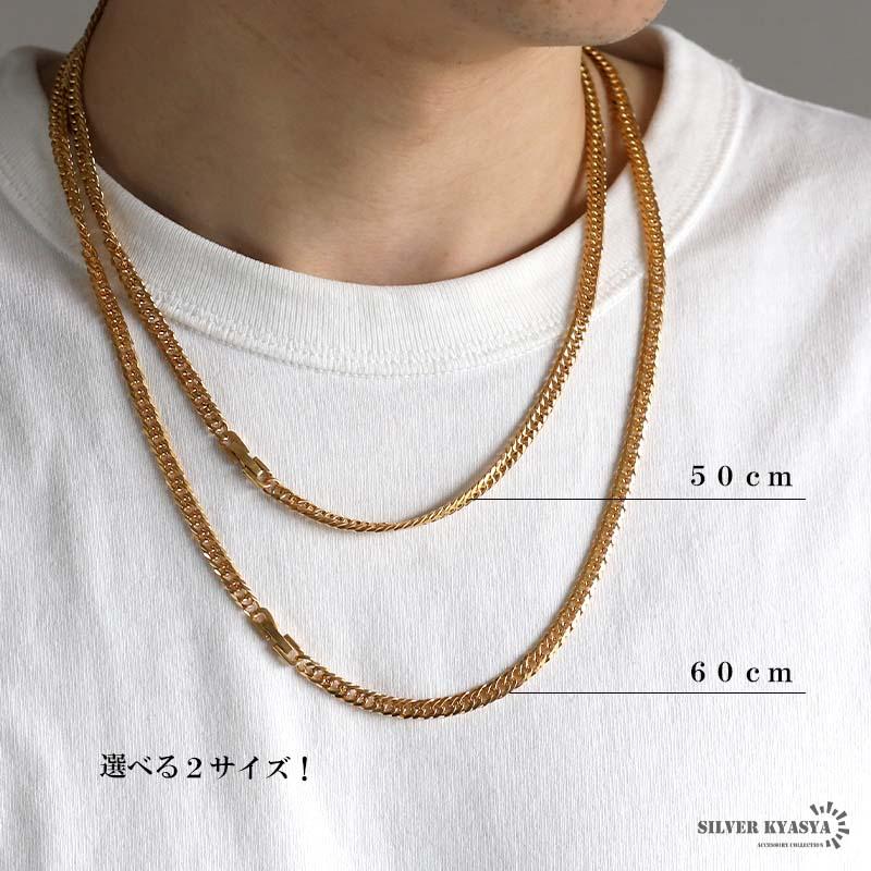50cm) ステンレス フェザーネックレス 羽根 ゴールドネックレス 金属