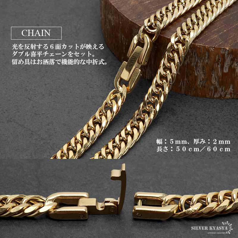50cm) ステンレス フェザーネックレス 羽根 ペンダントネックレス