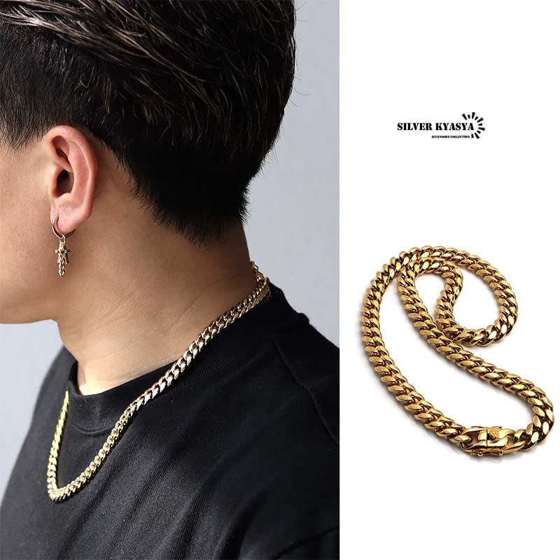 60cm) 316L 幅8mm 細め メンズネックレス 18k gp ゴールド 喜平 60cm) 316L 幅8mm 細め メンズネックレス 18k gp ゴールド 喜平