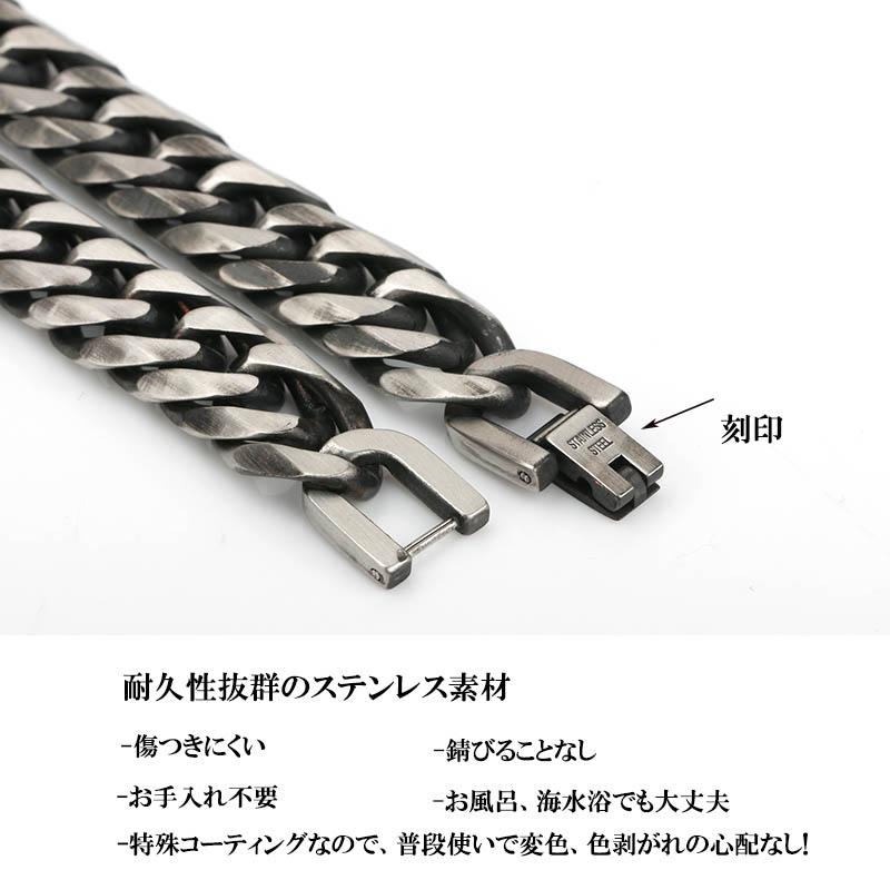 60cm) 幅11mm ステンレス 喜平ネックレス 中折式 ダブル喜平 60cm) 幅11mm ステンレス 喜平ネックレス 中折式 ダブル喜平
