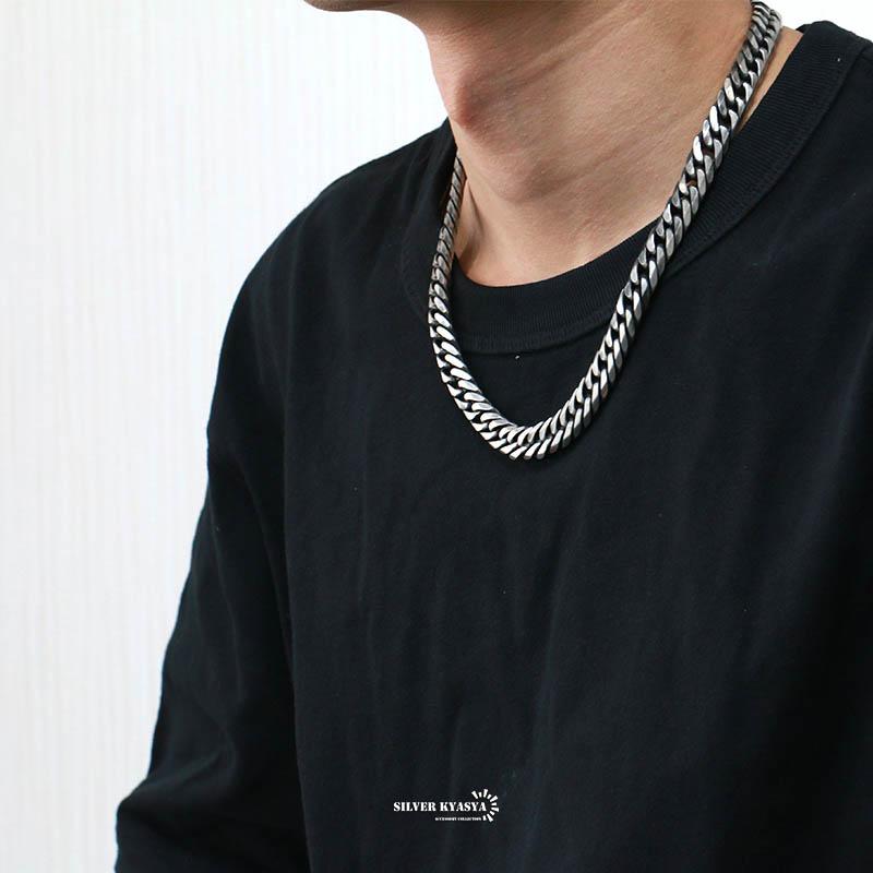 60cm) 幅11mm ステンレス 喜平ネックレス 中折式 ダブル喜平 60cm) 幅11mm ステンレス 喜平ネックレス 中折式 ダブル喜平
