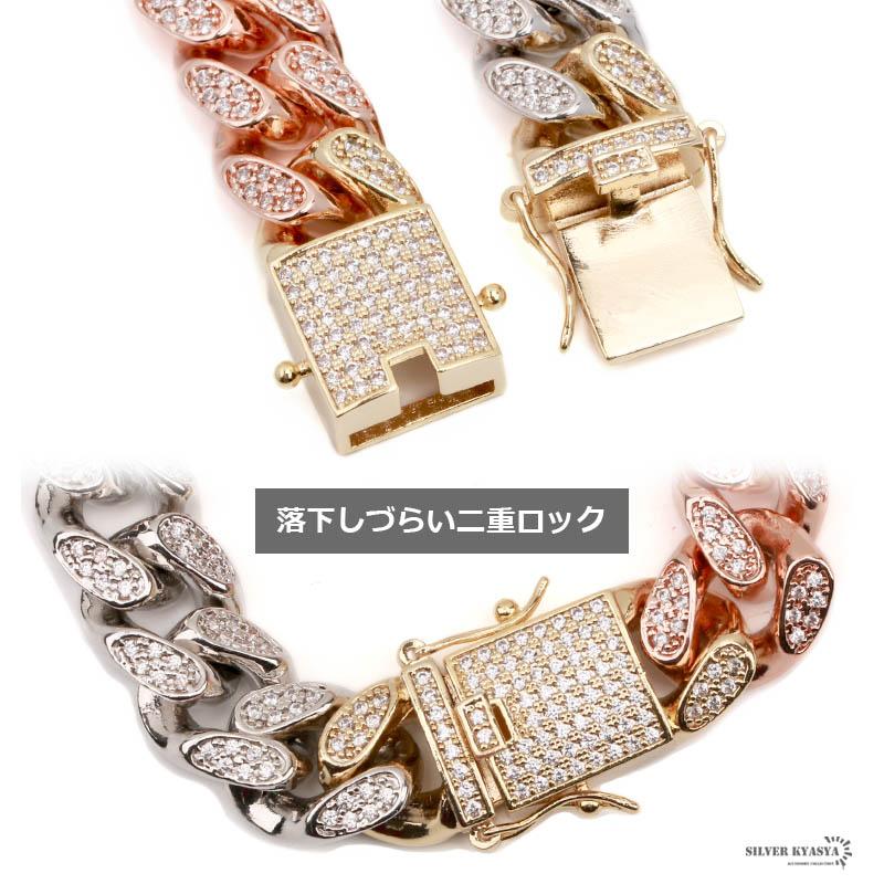 18inch(約46cm)) ブリンブリン ネックレス 太め 太い シルバー 18inch(約46cm)) ブリンブリン ネックレス 太め 太い シルバー