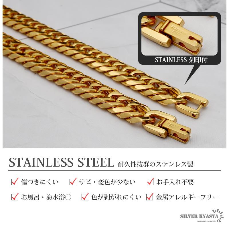 50cm) 6面カット ダブル喜平ネックレス 18k gp 奇跡のメダイ ゴールド