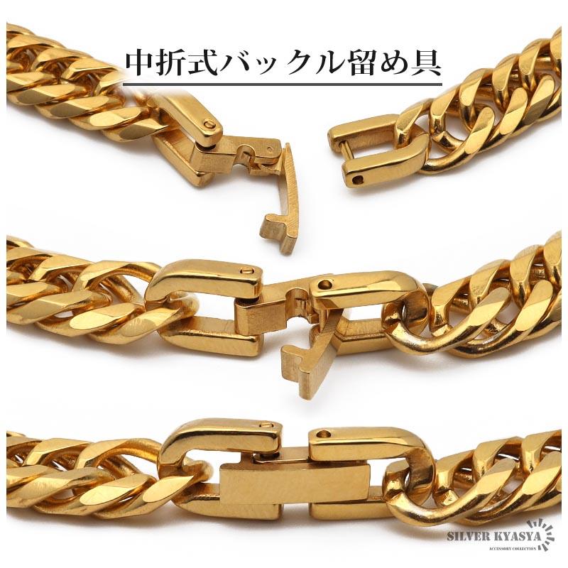 6面カット ダブル喜平ネックレス 18k gp 奇跡のメダイ ネックレス ゴールド 18金 仕上げ CZ ペンダント (50cm)｜kyasya｜05