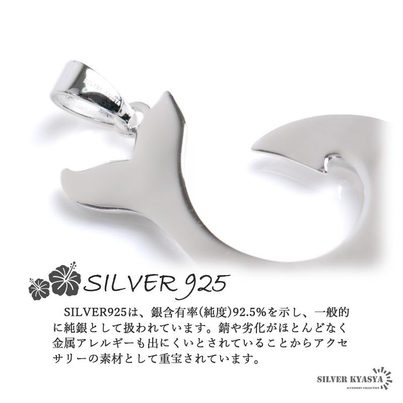 (45cm) ハワイアンジュエリー 釣り針 ネックレス シルバー925 フィッシュフック ペンダント ラージ 大ぶり BOX付属_5