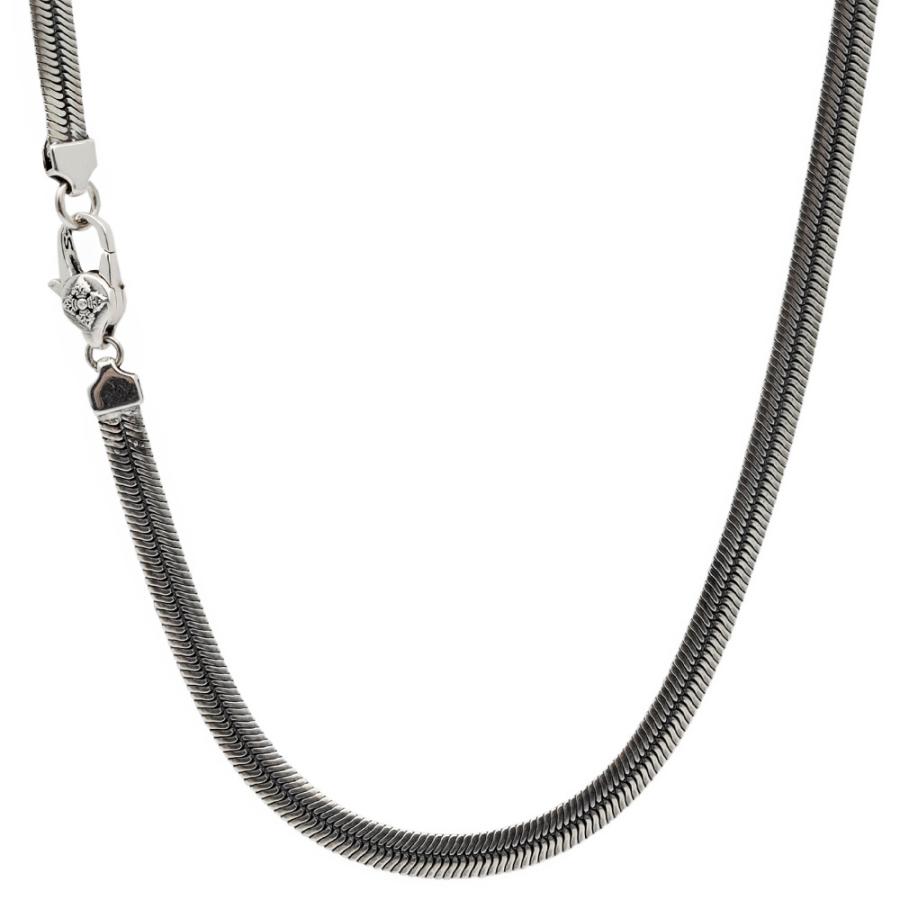 シルバー925 チェーンネックレス メンズ スネークチェーン 925