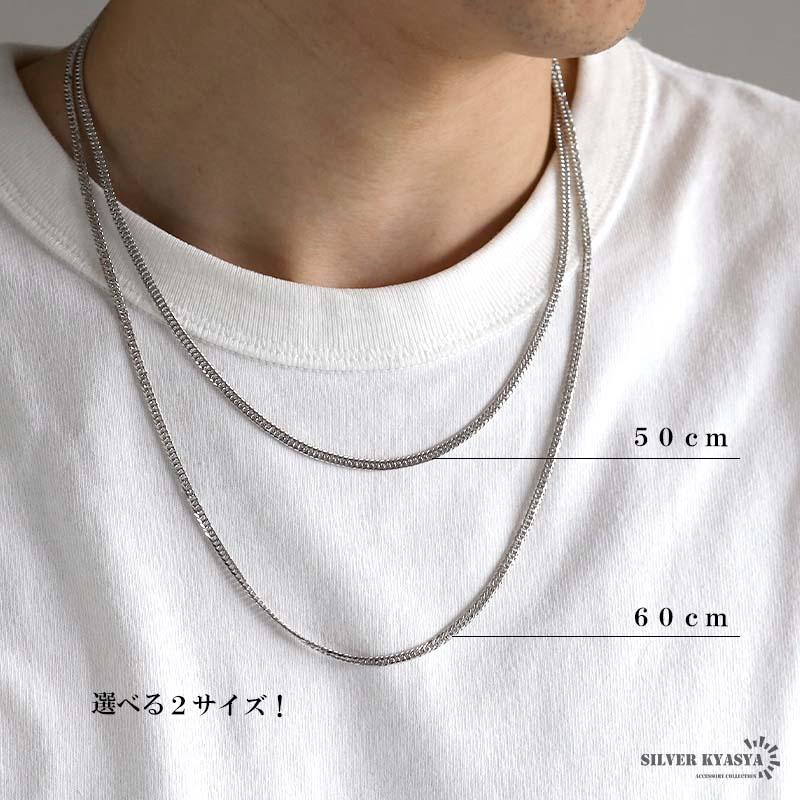 (60cm) シルバー925 桜 ペンダントネックレス さくらネックレス シルバーネックレス ダブル喜平チェーン 金アレ対応_6