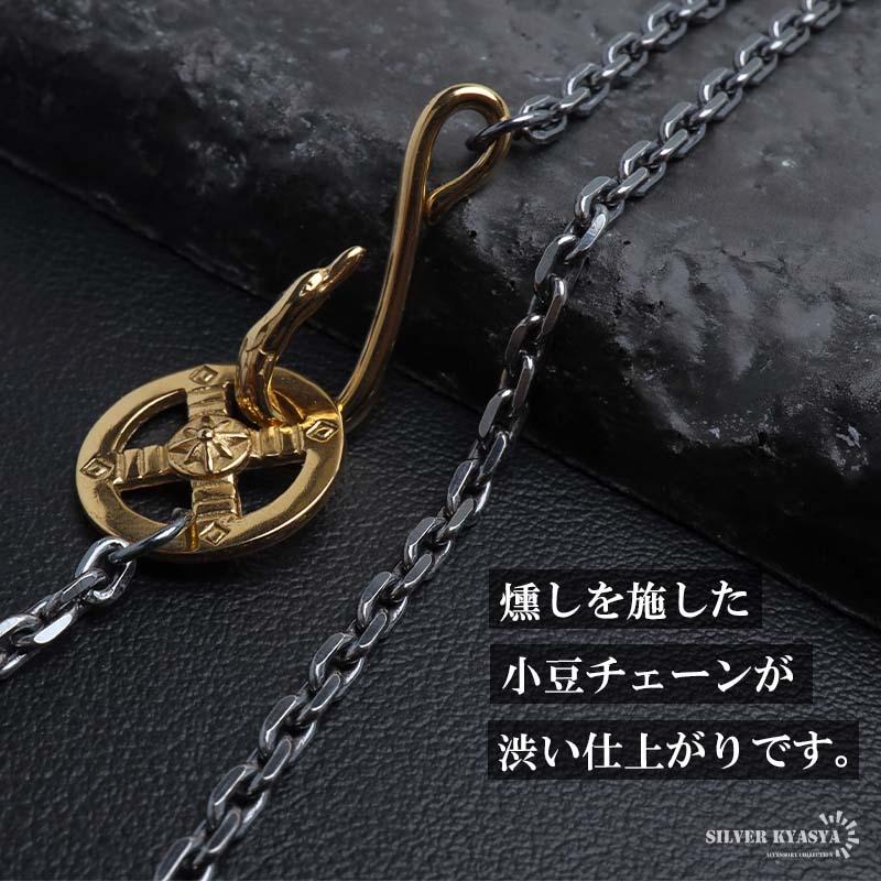 シルバー925 フェザーネックレス インディアンジュエリー あずき