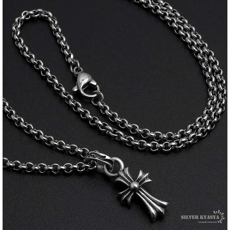 45cm) ネックレス シルバー925 ペンダント トップ ステンレス チェーン