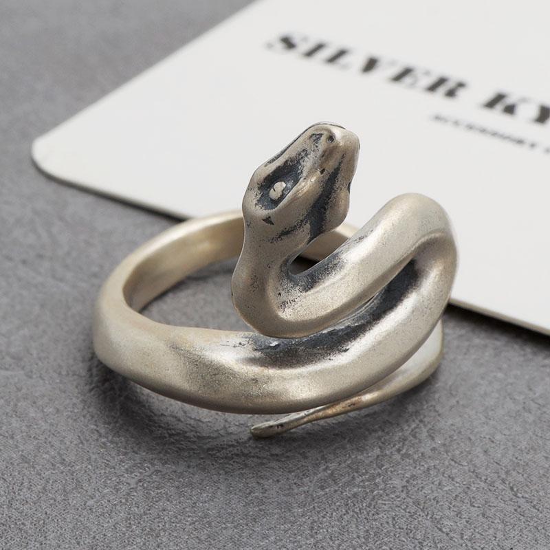 現役店員シルバー　925 Sterling リング　指輪　蛇　スネーク9号 スネークリング シルバー925 指輪 蛇リング ヘビリング メンズ