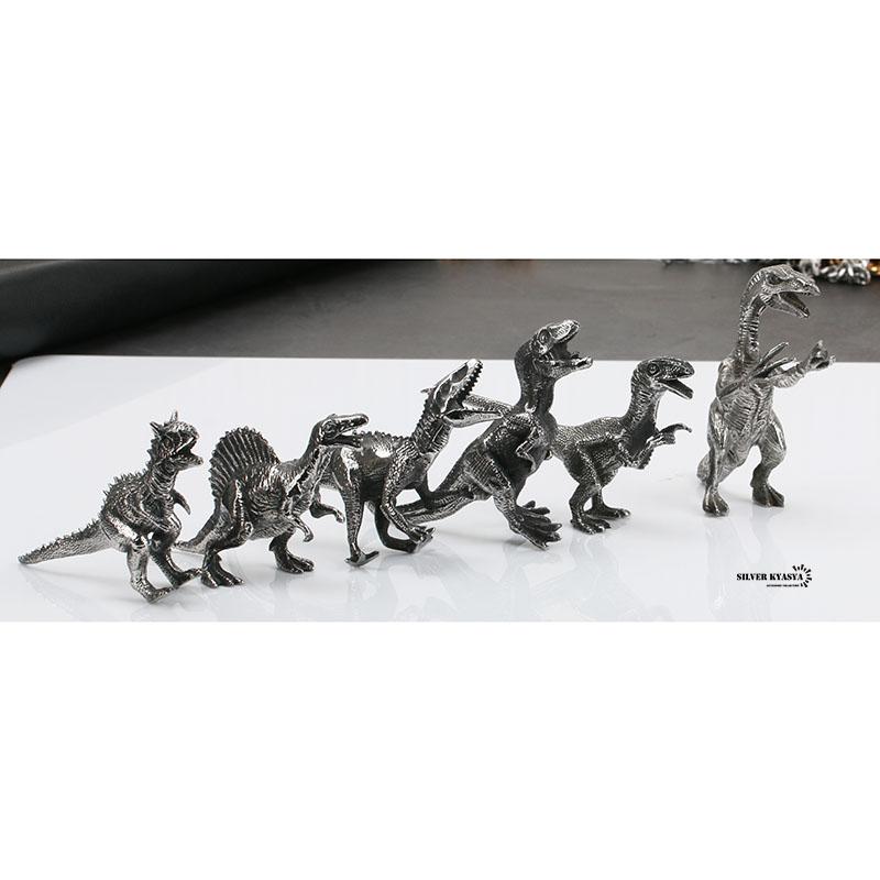 クーポンで10％OFF 高品質ステンレス素材 恐竜 飾り物 置物 オブジェ