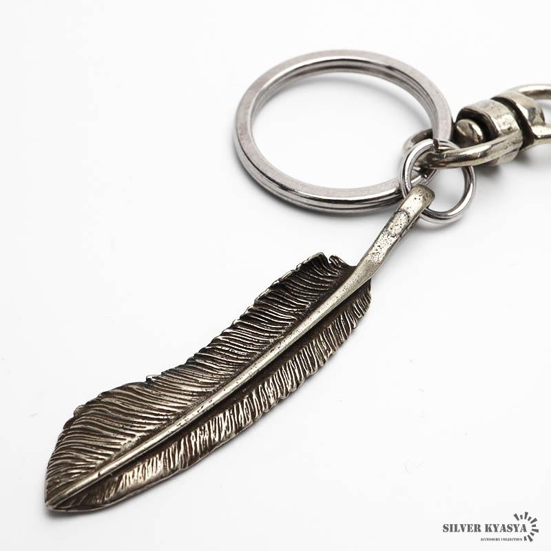 釣り針フック キーリング フェザー イーグル キーチェーン