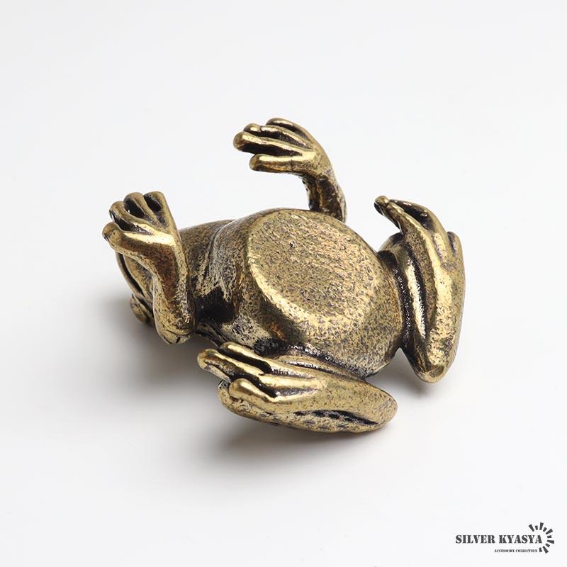 蛙 置物 飾り インテリア アンティーク ゴールド アニマル 爬虫類