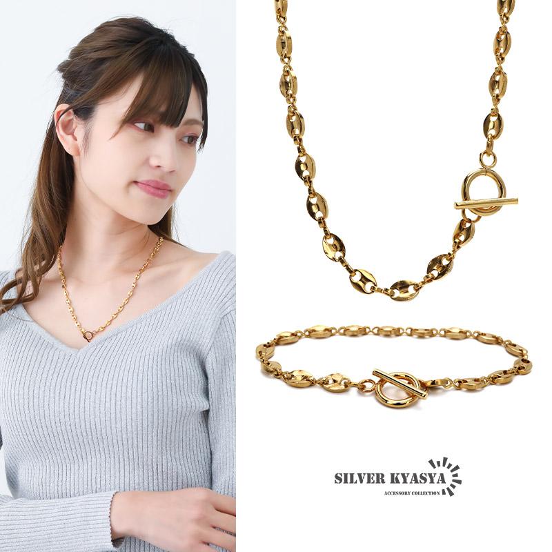 2個で10％OFF 3個で20％OFFクーポン／ネックレス ブレスレット 2点 
