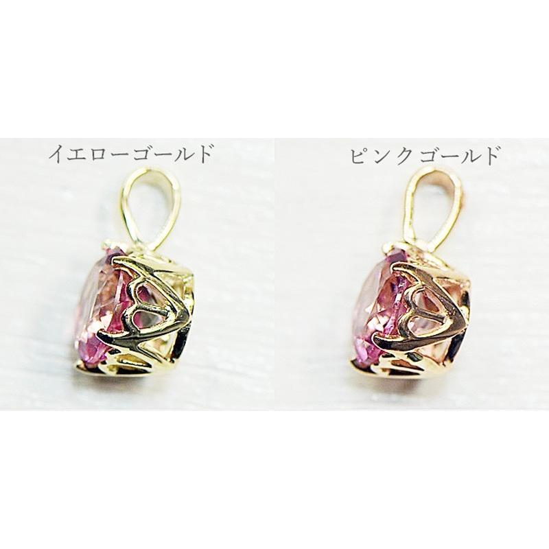 ペンダント ヘッド ピンクトパーズ K10ゴールド セイス BP0322-28 