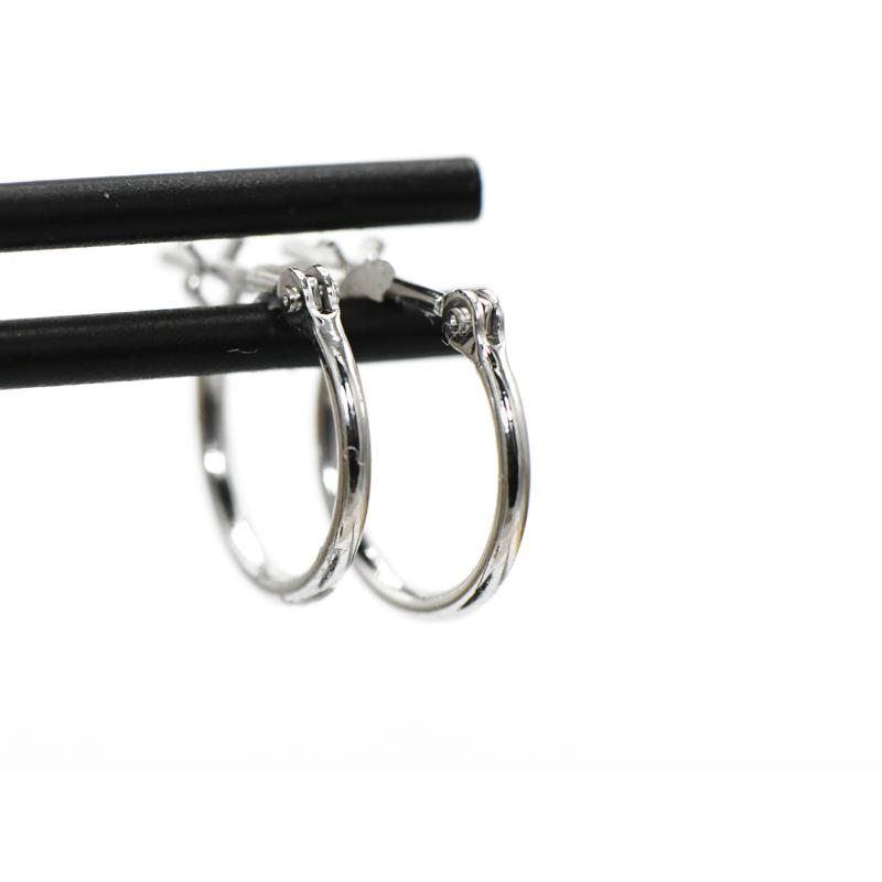 ピアス フープ プラチナ900 直径10mm 小さめ ピアス PT Pt pt BX017