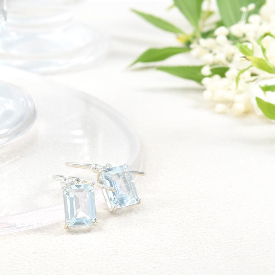 ピアス 大粒 アクアマリン SV925 CG084CIBS-YPG-147 : kyfactory ピアス 大粒 アクアマリン SV925 CG084CIBS-YPG-147 : kyfactory