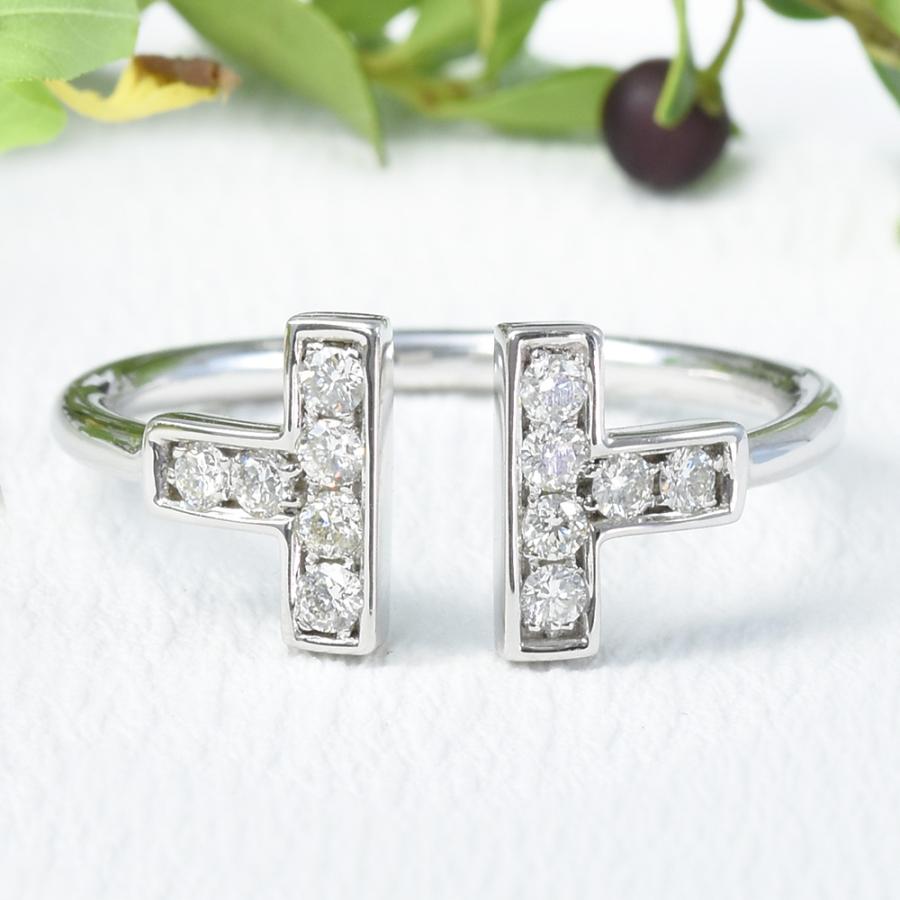 フォーエバーマーク ダイヤモンド リング プラチナ 0.27 ct pt950