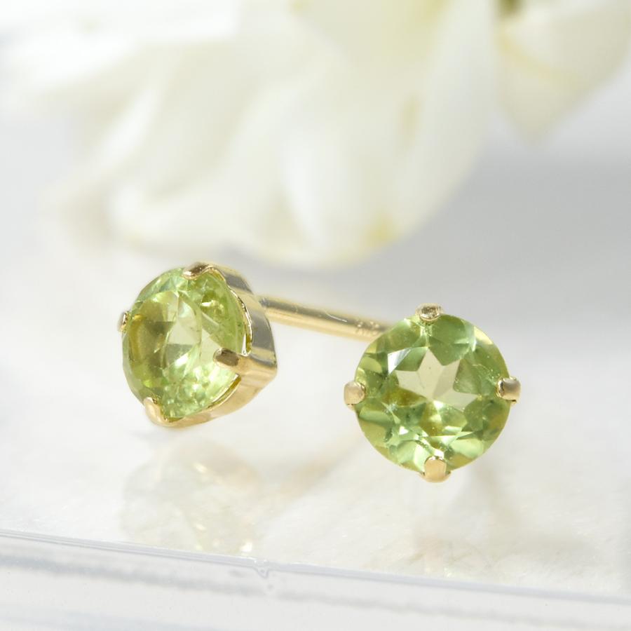 ピアス ペリドット K18ゴールド CK057CIBSN : kyfactory - 通販
