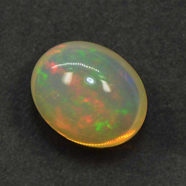 メキシコオパール 赤.緑.黄　6.71ct　カボション　S-C059　《即納》
