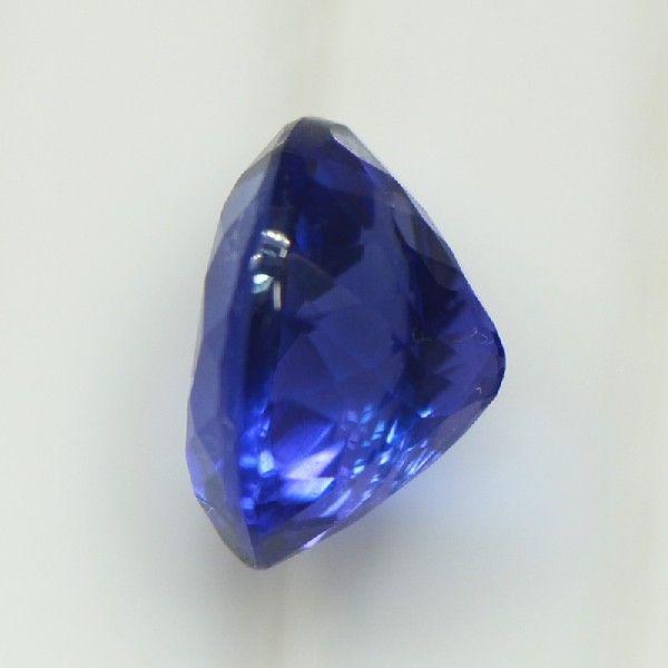 【鑑別書付】濃色　タンザナイト　オーバルカット 2.96ct　AAAAA+　S-D053 《即納》の画像