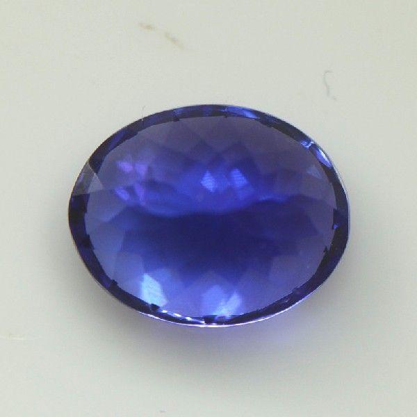 ★ヘマタイトinタンザナイト オーバル型 大粒ルースA(珍品！ SA+) 本当に良いタンザナイト。大粒 7.544 オーバルカット。日本で