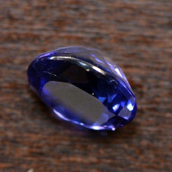 【鑑別書付】濃色　タンザナイト　オーバルカット 2.96ct　AAAAA+　S-D053 《即納》の画像