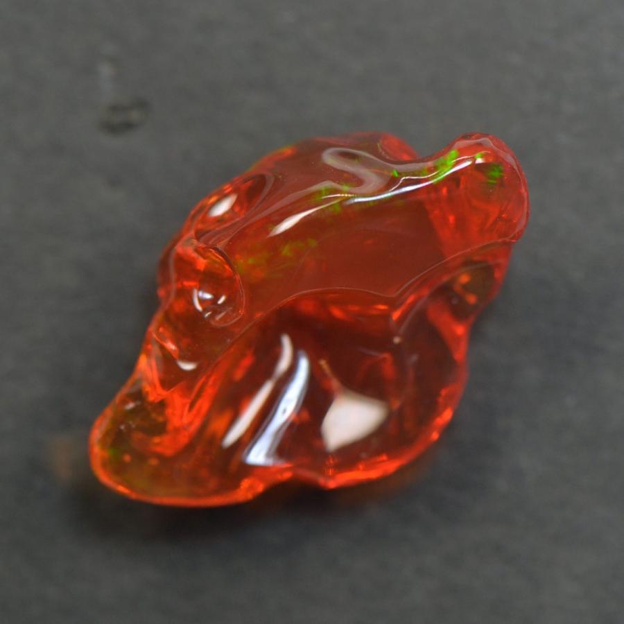 メキシコファイアーオパール 黄・緑　10.42ct　バロック　S-F027　《即納》_1