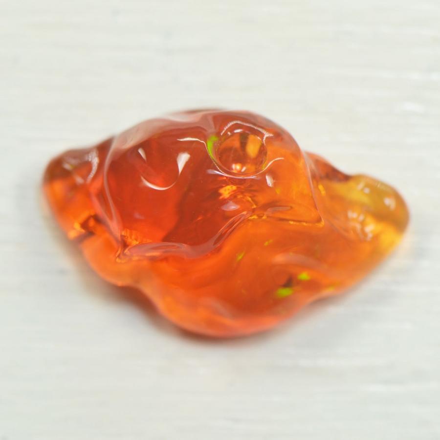 メキシコファイアーオパール 黄・緑　10.42ct　バロック　S-F027　《即納》_4