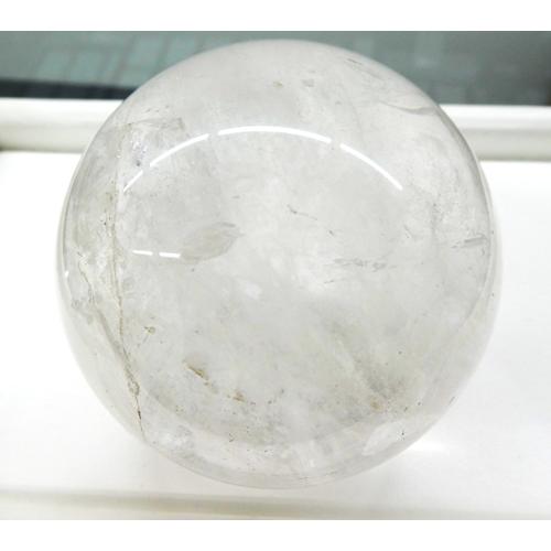 水晶丸玉 大サイズ 86mm玉 BOT : kyfactory - 通販 - Yahoo
