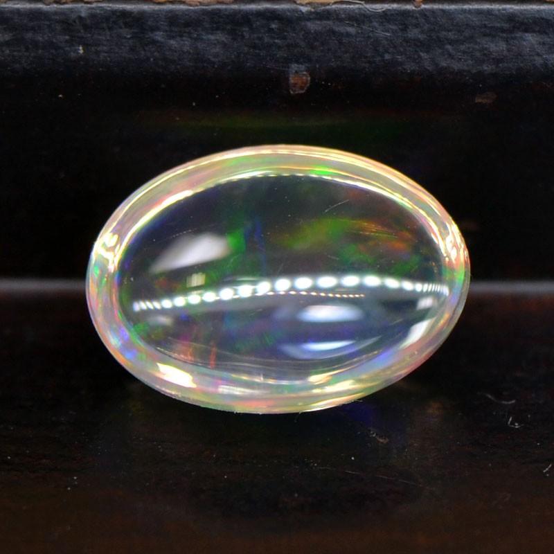 ウォーターオパール メキシコオパール AAAAA+ レインボー 1.87ct