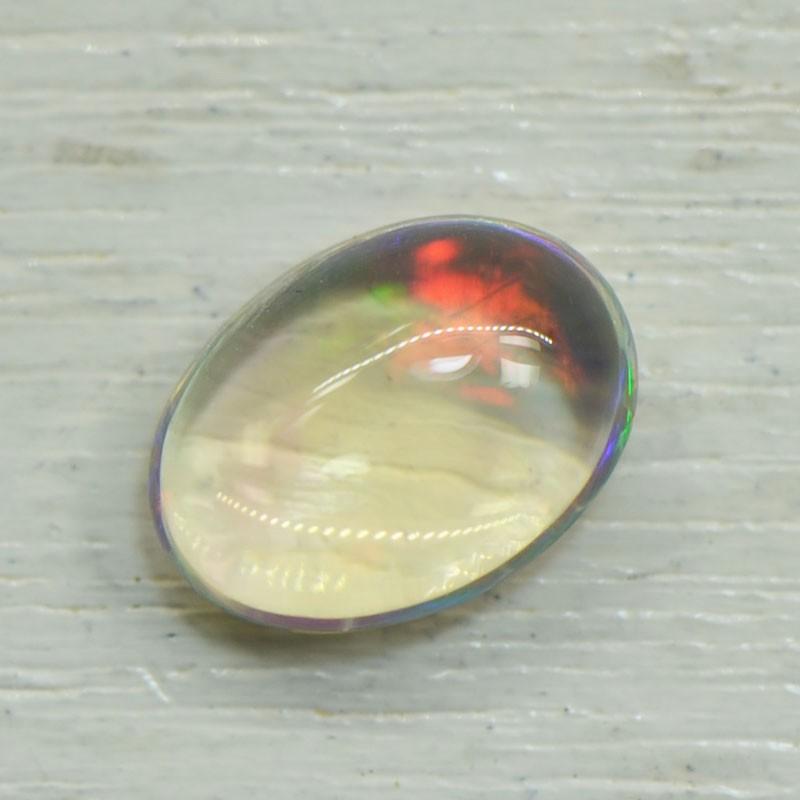 ウォーターオパール メキシコオパール AAAAA+ レインボー 1.87ct