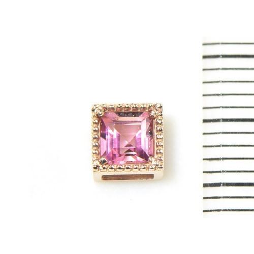 ペンダント　ピンクトルマリン カレカット K18ゴールド カレ YK-BM05990_5
