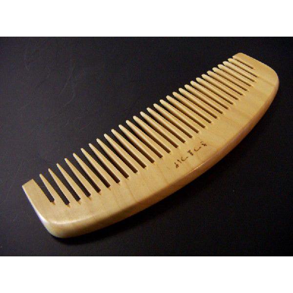 高級さつまつげ とき櫛4寸（荒歯） 薩摩つげ櫛 薩摩つげ : 京のめぐみ