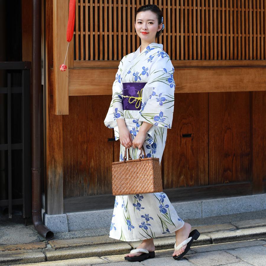 レディース 浴衣 単品 綿麻【21】麻混 高級 ゆかた 生成系 レディース 浴衣 単品 綿麻【21】麻混 高級 ゆかた 生成系