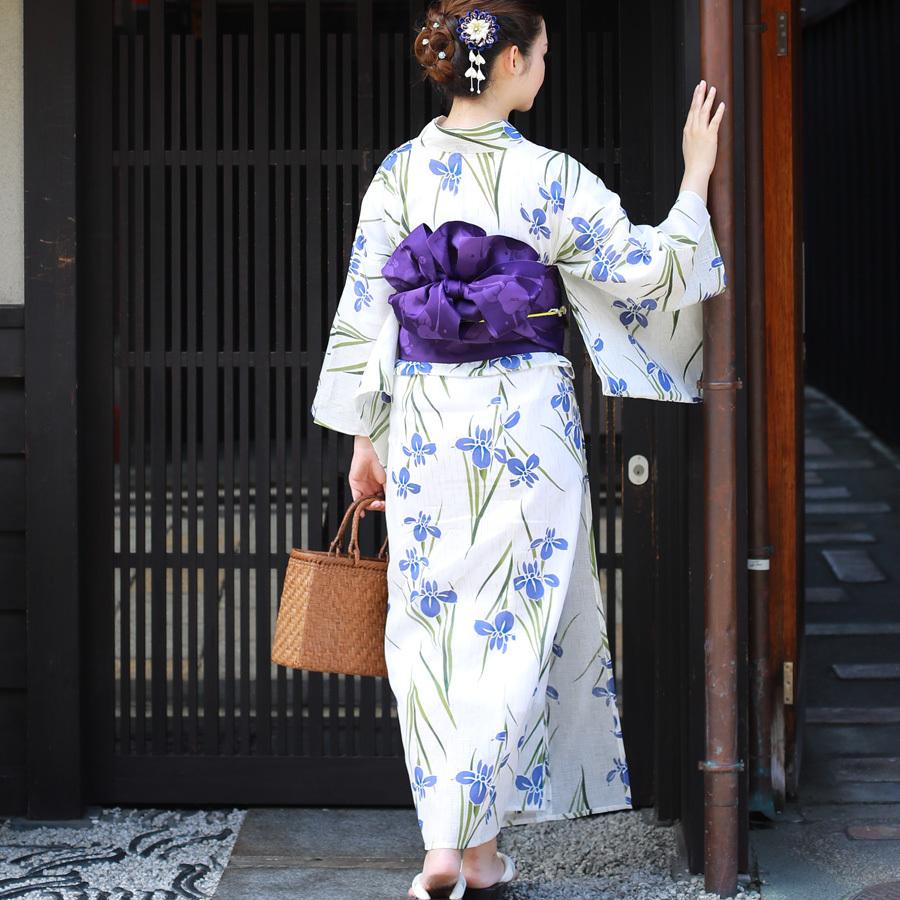 レディース 浴衣 単品 綿麻【21】麻混 高級 ゆかた 生成系 レディース 浴衣 単品 綿麻【21】麻混 高級 ゆかた 生成系