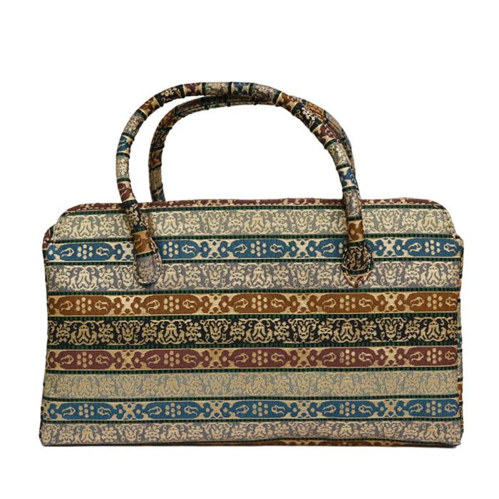 京都西陣生地】【利休バッグ 08109】お茶席バッグ/着物を引き立てる