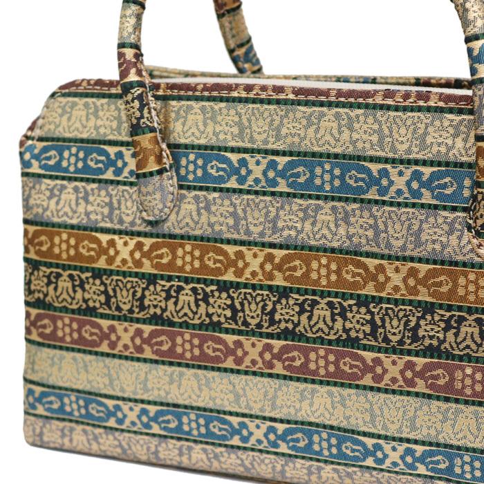 京都西陣生地】【利休バッグ 08109】お茶席バッグ/着物を引き立てる